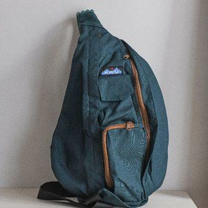 NEW Kavu Rope Sling Backpack - Hemlock Green